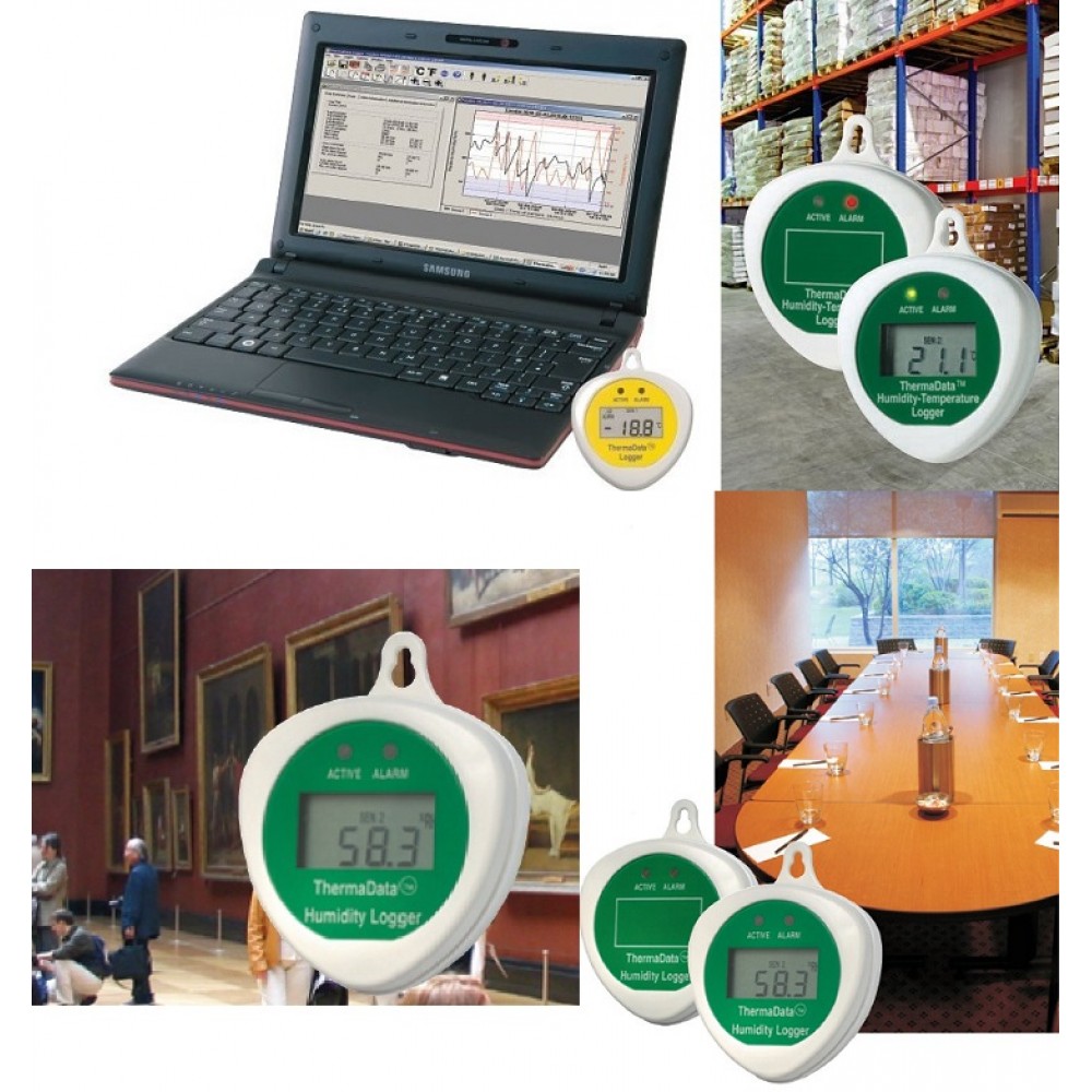 Datalogger Thermadata ARW-HTB / ARW-HTD temperatura e umidità